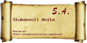 Stubenvoll Anita névjegykártya